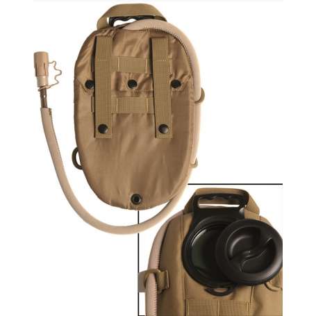 Sac d'Hydratation 1,5L MOLLE Coyote