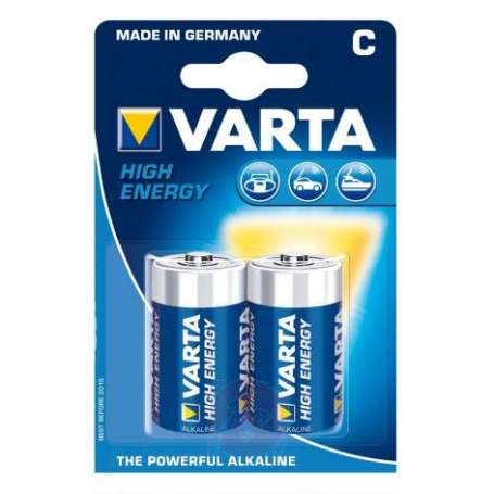 2 Piles Alcaline LR14/C Varta 4914