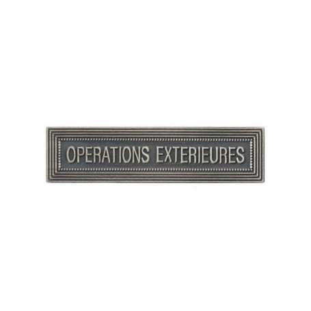 Agrafe Ordonnance Opérations Extérieures