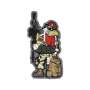 Patch Coq Parachutiste 3D PVC