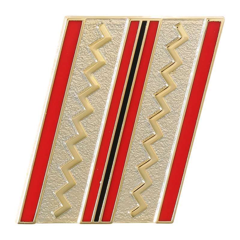 Galon De Calot Troupes De Marine 1ère Classe - Attache 2 Pin's - Dimensions 40x12mm - Grade Armée Française