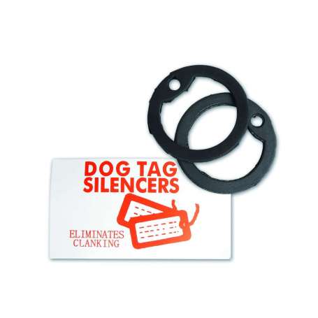 Silencieux Dog Tags US Noir
