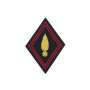 Ecusson Losange Infanterie Officier Sur Velcro