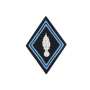 Ecusson Losange ABC Hussard Officier Sur Velcro
