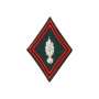 Ecusson Losange Train Officier Sur Velcro