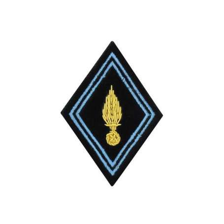 Ecusson Losange Transmission Officier Sur Velcro