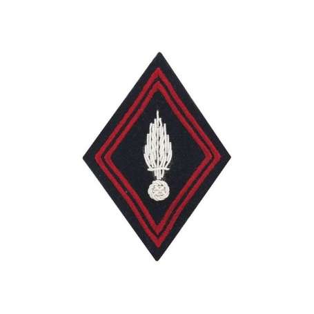 Ecusson Losange ABC Cuirassier Officier Sur Velcro
