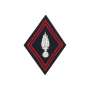 Ecusson Losange ABC Cuirassier Officier Sur Velcro