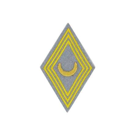 Ecusson Losange Tirailleur Officier Sur Velcro