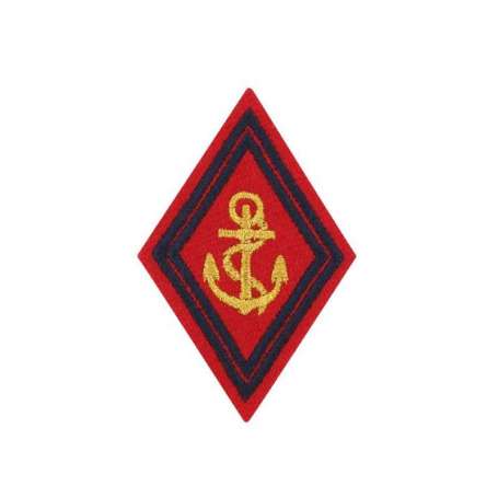 Ecusson Losange TDM Artillerie De Marine Sous-Officier à Coudre