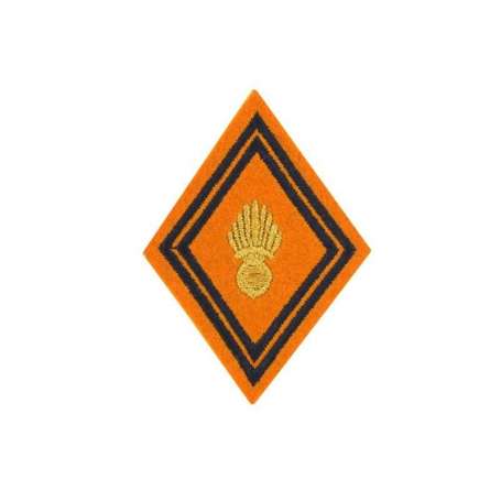Ecusson Losange Service Géographique Sous-Officier à Coudre