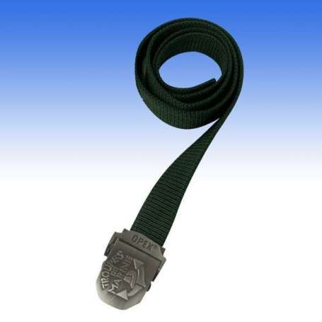 Ceinture Sangle TDM Gravée Troupes De Marine Vert