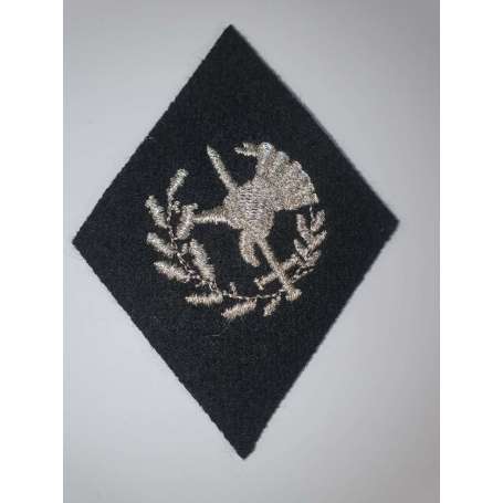 Ecusson Losange Corps Des Experts Argent Sous-Officier à Coudre