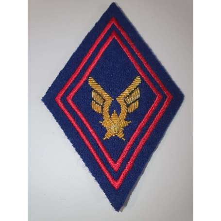 Ecusson Losange ALAT Bleu Officier A Coudre