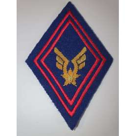 Ecusson Losange ALAT Bleu Officier Sur Scratch