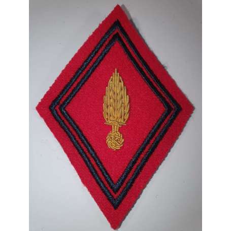 Ecusson Losange Artillerie Officier A Coudre