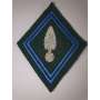 Ecusson Losange Train Parachutiste Officier A Coudre