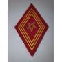 Ecusson Losange ABC Spahis Officier A Coudre