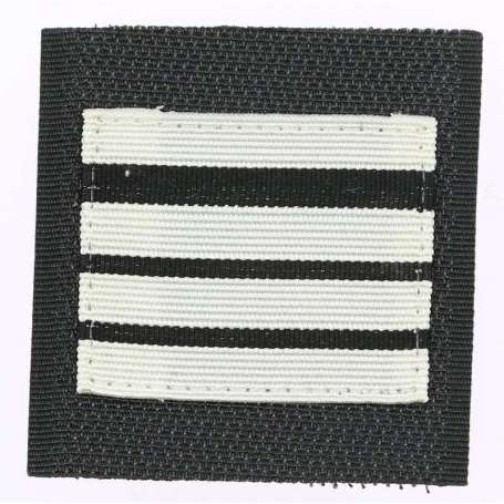 Galon de Poitrine Commandant Souple Sur Scratch Gendarmerie Nationale