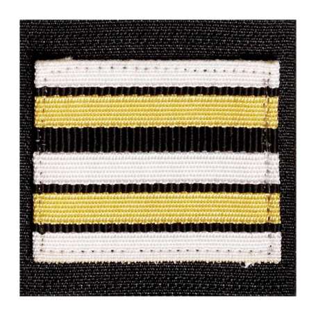 Galon de Poitrine Lieutenant-Colonel Souple Sur Scratch Gendarmerie Nationale