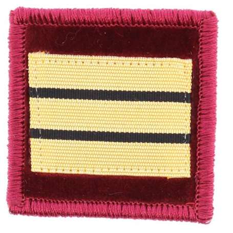 Galon de Poitrine Capitaine Médecin Souple Sur Scratch Sapeurs Pompiers