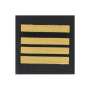 Galon de Poitrine Commandant Souple Sur Scratch Gendarmerie Mobile