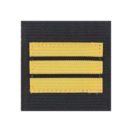 Galon de Poitrine Capitaine Souple Sur Scratch Gendarmerie Mobile