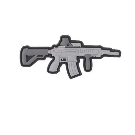 Patch M4 Gris 3D PVC