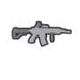 Patch M4 Gris 3D PVC