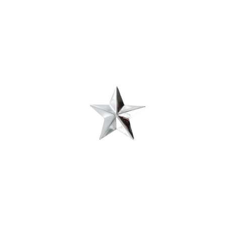 Étoile Général à Tige 11 mm Argentée Vif