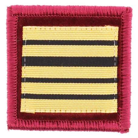 Galon de Poitrine Colonel Médecin Souple Sur Scratch Sapeurs Pompiers