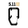 Porte-Cles Mousqueton MOLLE Hardpoint M2 Noir 5.11 Tactical