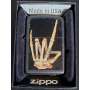 ZIPPO Vive Le Hard Rock Squelette K Novembre 2012 Salute Heavy Métal