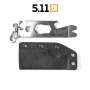Porte Cles Mousqueton EDT Multitool Noir 5.11 Tactical