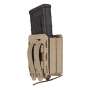Porte-Chargeur Double 5.56 HK416 FAMAS AR15 Bungy TAN