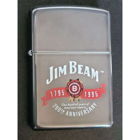 ZIPPO JIM BEAM Anniversaire 200 Ans G Juillet 1995 JB