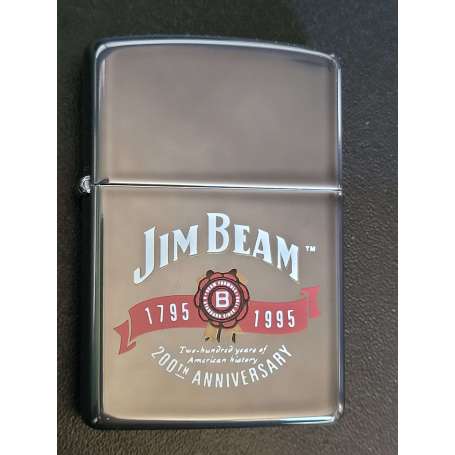 ZIPPO JIM BEAM Anniversaire 200 Ans H Aout 1995 JB