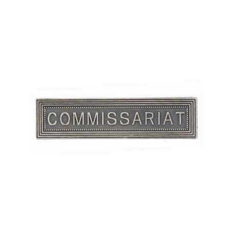 Agrafe Médaille Commissariat Arg