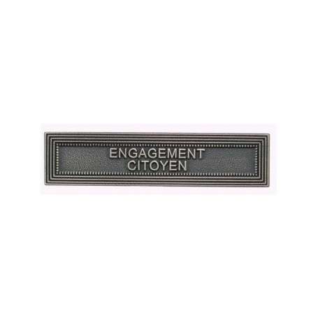 Agrafe Médaille Engagement Citoyen Arg