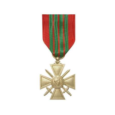 Médaille CROIX DE GUERRE 1939 1945 Ordonnance
