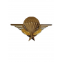 Insigne Brevet Parachutiste fixation Epingle avec emplacement pour numéro