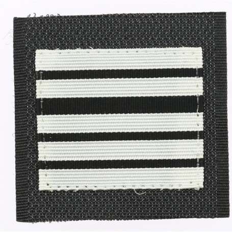 Galon de Poitrine Colonel Souple Sur Scratch Sapeurs Pompiers