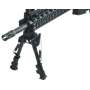 Bipied bas réglable Métal 15,5 - 20 cm Pour Rail et Grenadière UTG