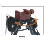 Bipied bas réglable Métal 15,5 - 20 cm Pour Rail et Grenadière UTG