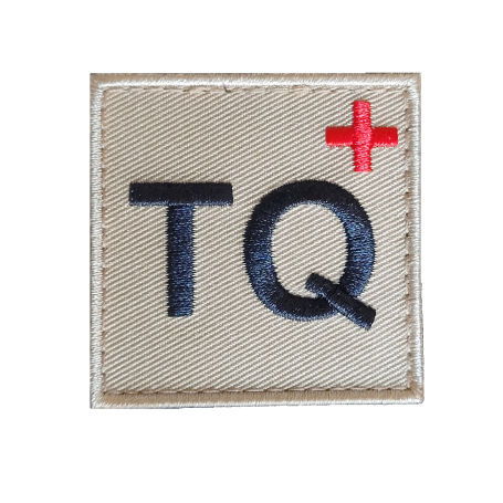 Écusson Brodé MEDIC TQ Sable Garrot Tourniquet