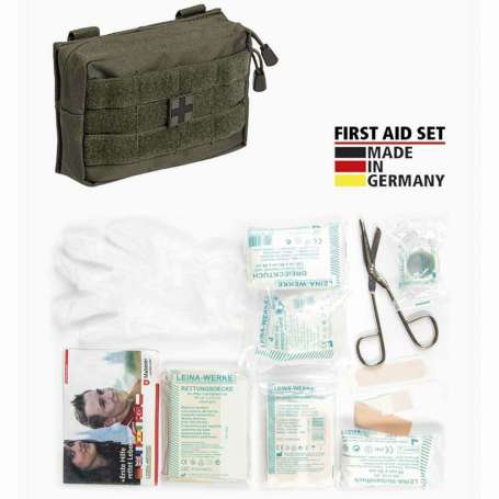 Trousse de Premiers Soins Verte 25 pièces AC Secours