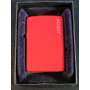 ZIPPO Club Rouge Mat H Aout 2011 Logo Haut Droite