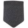 Scratch femelle à coudre pour Écusson Région 8*6 cm Noir