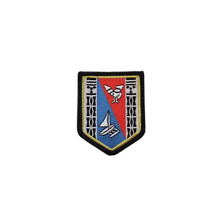 Écusson Brodé Région Nouvelle Calédonie Wallis et Futuna sur Scratch Gendarmerie Nationale
