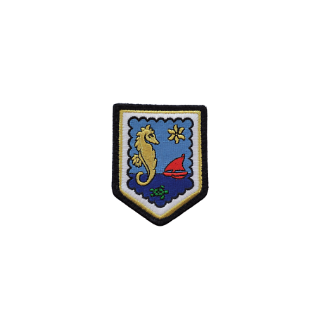 Écusson Brodé Région Mayotte Couleur